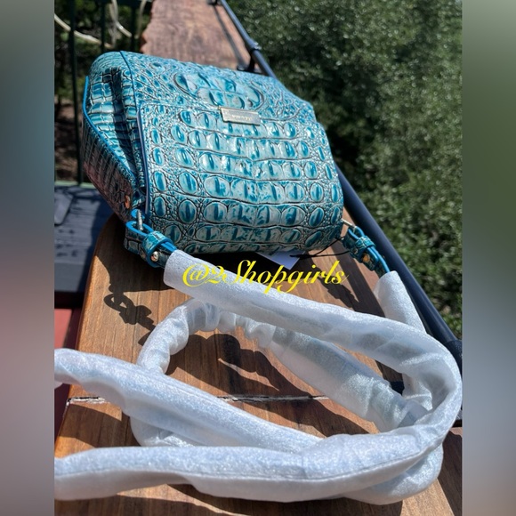 NWT Brahmin Margo MINERAL BLUE Melbourne - Picture 10 of 12